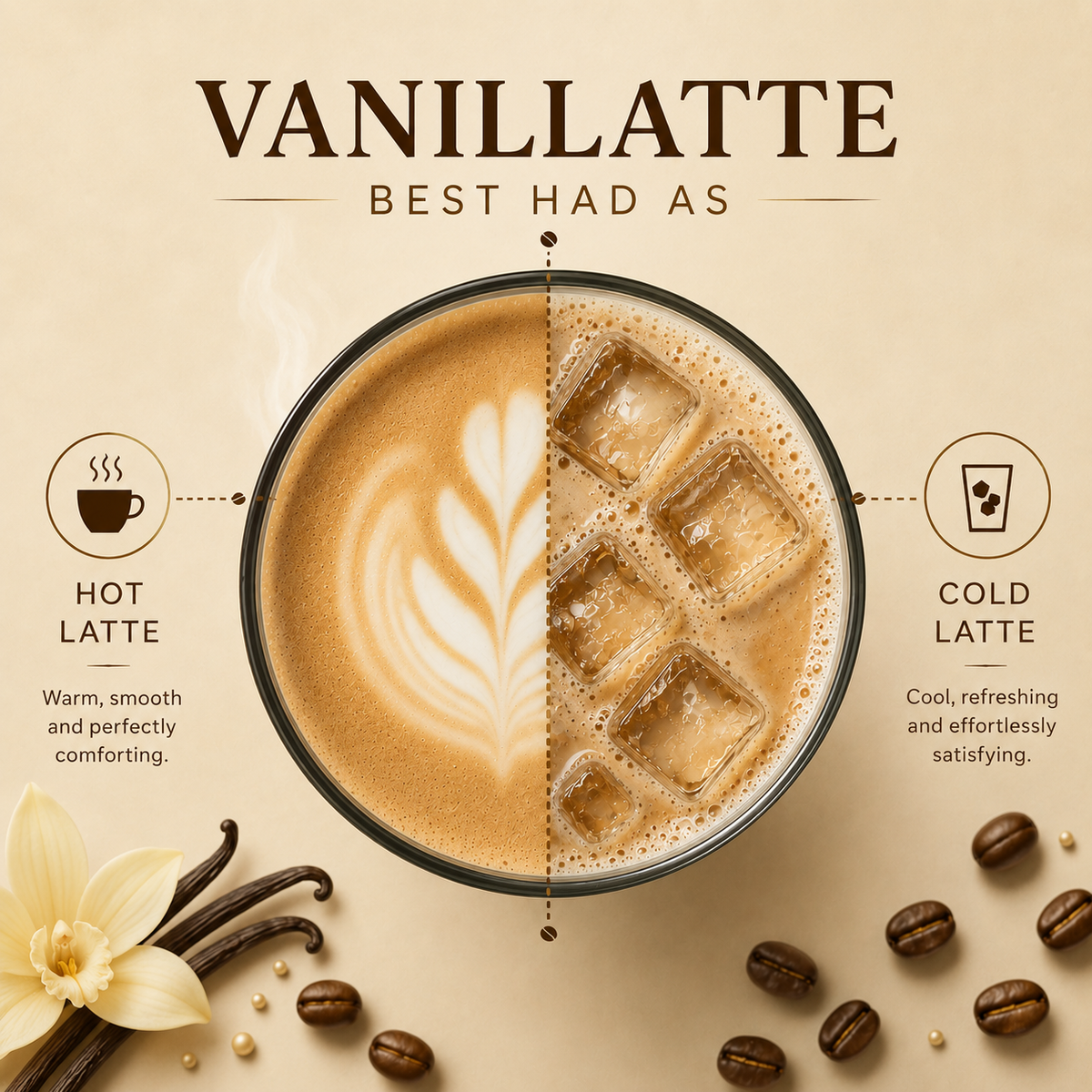 Vanillatte Premium Instant Coffee 50 gms
