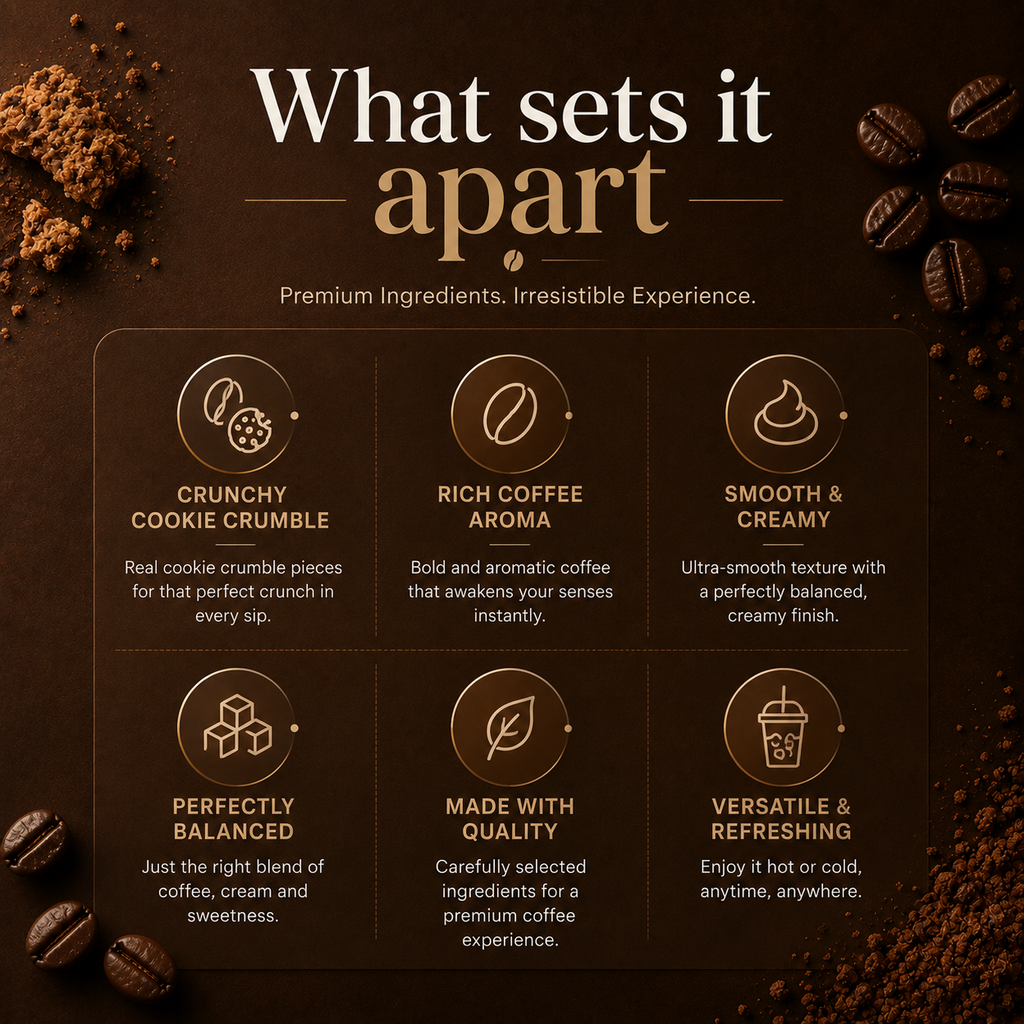 Cookie Crumble Premium Instant Coffee 50 gms