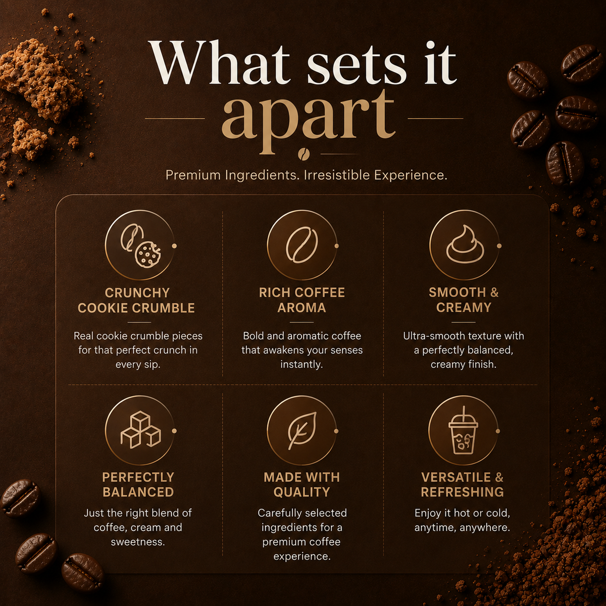Cookie Crumble Premium Instant Coffee 50 gms