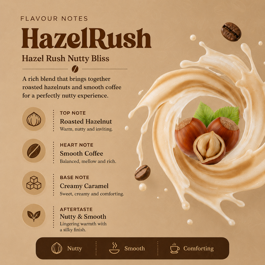 Hazlerush Premium Instant Coffee 100 gms