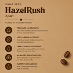 Hazlerush Premium Instant Coffee 100 gms