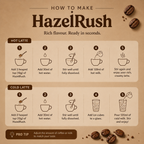 Hazlerush Premium Instant Coffee 100 gms