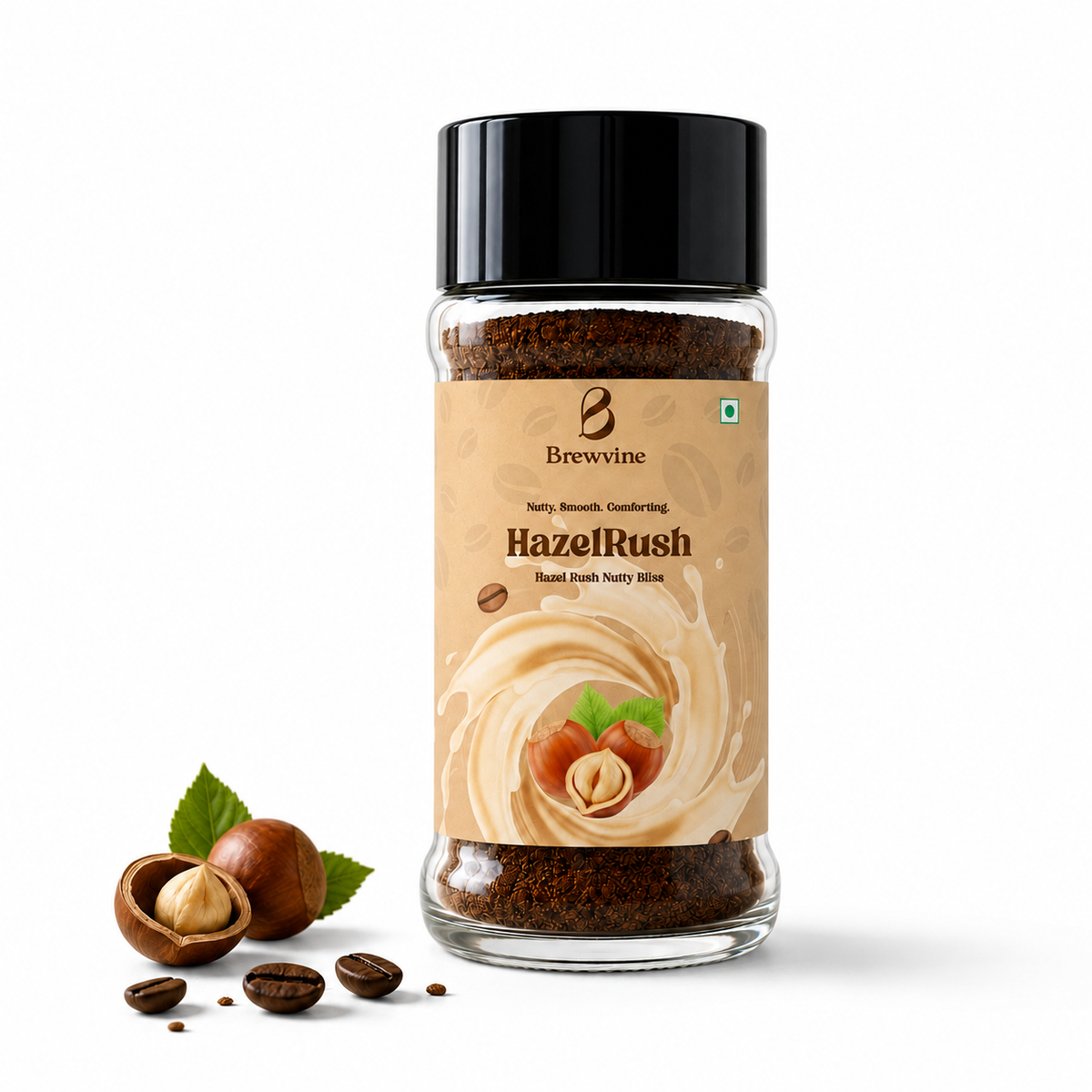 Hazlerush Premium Instant Coffee 100 gms